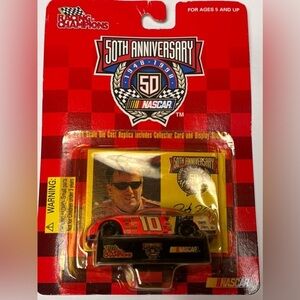 NASCAR 50th Anniversary Red Die-Cast Car Tide Car #10